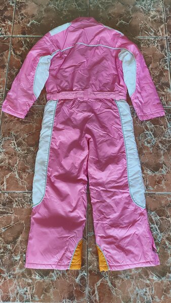 Vand costum de schi culoare roz sidefat